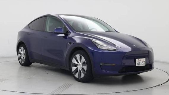 TESLA MODEL Y 2022 7SAYGDEE3NF427811 image